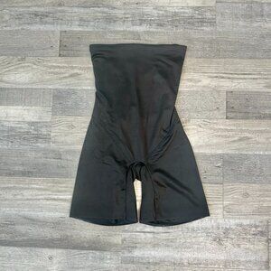 Miraclesuit High Waist Thigh Slimmer Black Tummy Control Shapewear S28